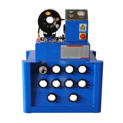 1/4"~1-1/2" Máquina prensadora de manguera hidráulica tipo botón