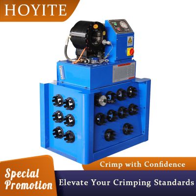HYT-38C crimping machine with die rack and quick change tool
