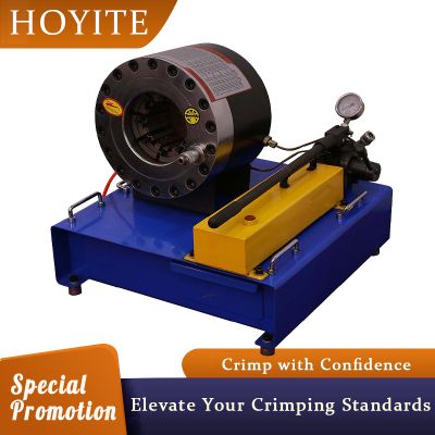 Compact Manual Hose Crimping Machine - Perfect for On-the-Go Repairs