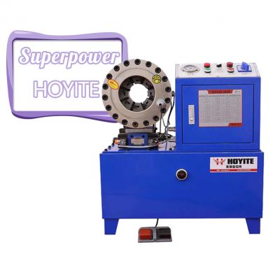 PowerGrip Max: Heavy-Duty Benchtop Hydraulic Hose Crimping Machine