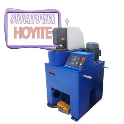 HydroPress Lite: Hydraulic Hose Crimper with Integrated Pump for Efficient Connections